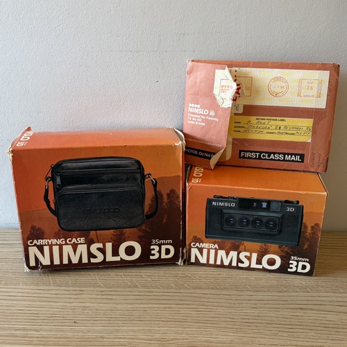 Boxed nimslo 35mm film - boxed, 3d